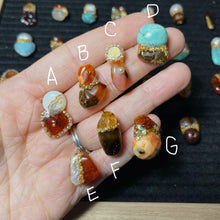 Load image into Gallery viewer, Vintage Beaded Studs II
