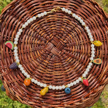 Load image into Gallery viewer, Fruit Basket Charm Necklace