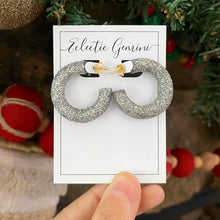 Load image into Gallery viewer, Holly Jolly Hoops