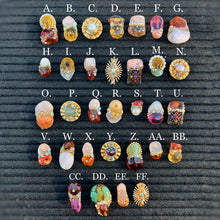 Load image into Gallery viewer, Vintage Beaded Studs
