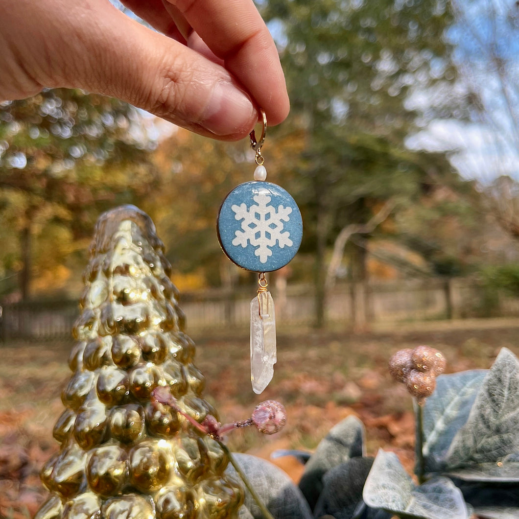 Snowflake Crystal Drops