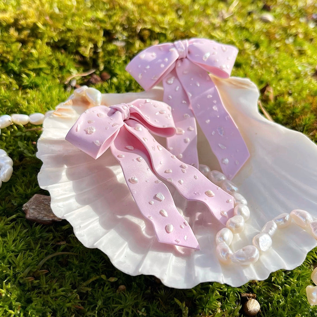 Crushed Pearl Bliss Bows