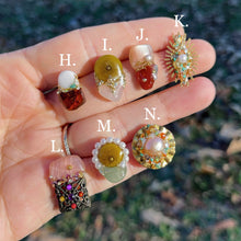 Load image into Gallery viewer, Vintage Beaded Studs
