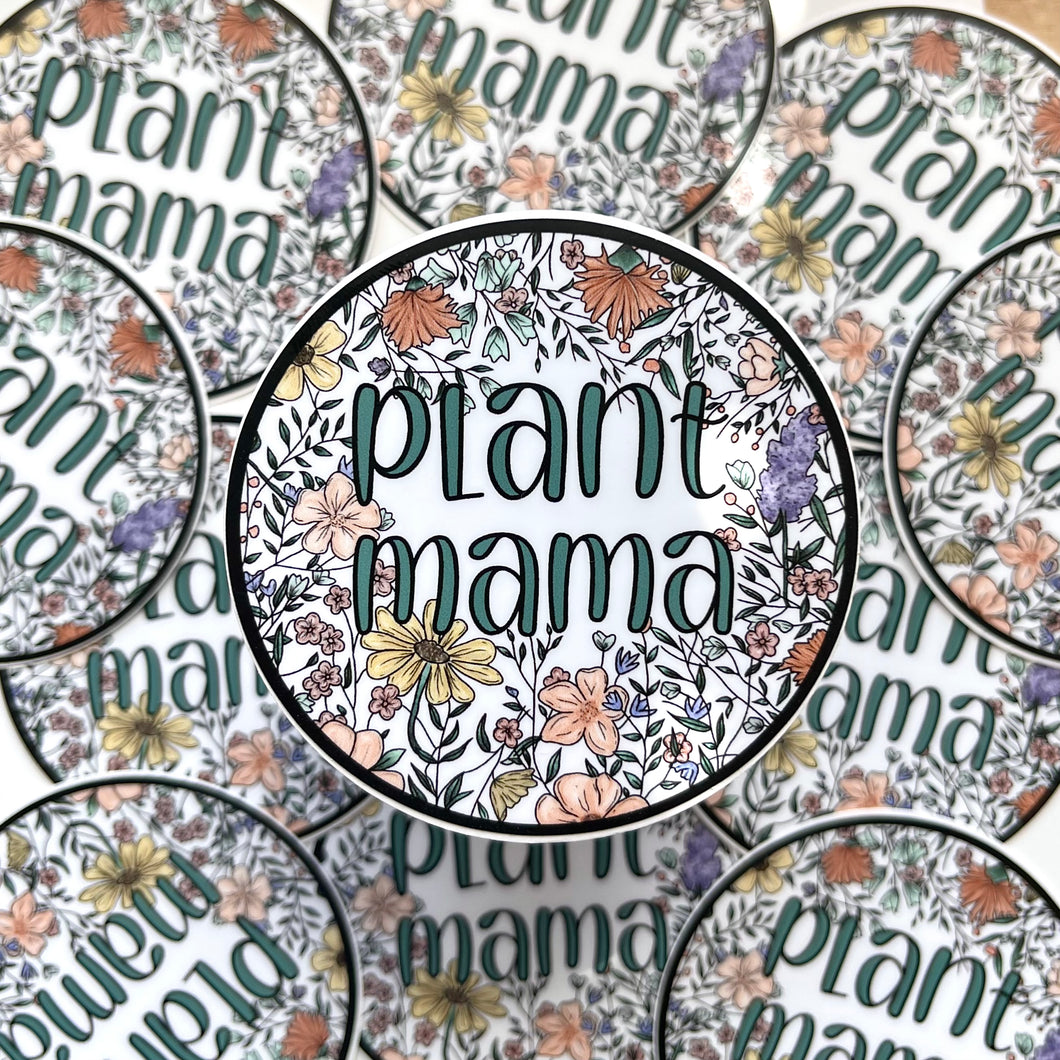 Plant Mama Sticker